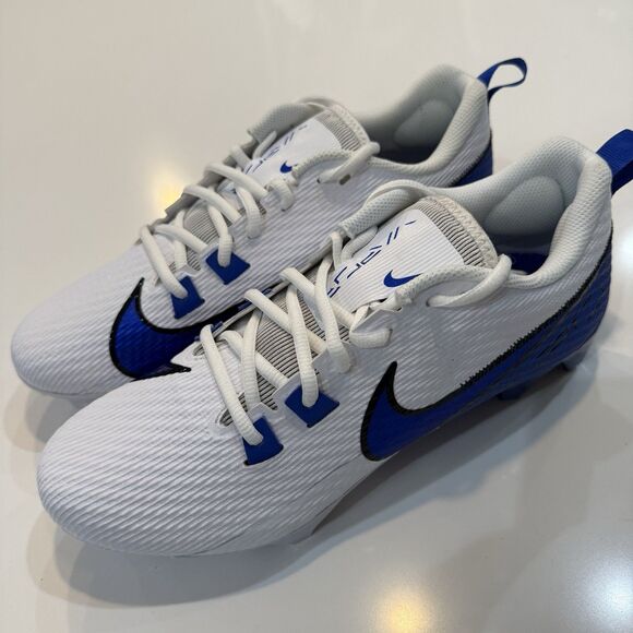 Nike Vapor Edge Speed 360 2 Football Cleats White Blue Mens Sz 10.5 FN7764-108 main image 6